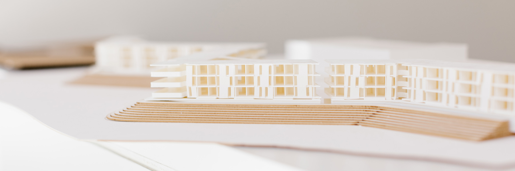 architectural model of a building